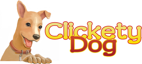 Clickety Dog Logo Clickety Dog